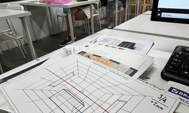Построение фронтальной перспективы